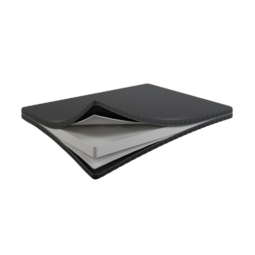 Materac PureForm Foam 11 cm – Pianka PUR, H3, Pokrowiec Szary PREMIUM